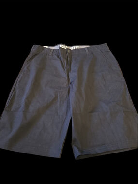 Agile Men's Flat Front Shorts Black Motion Shorts Stretch Fabric Sz 38 NWT (D-40